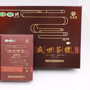 B ustawia herbatę czarną herbatę Hunan Anhua do pielęgnacji zdrowia